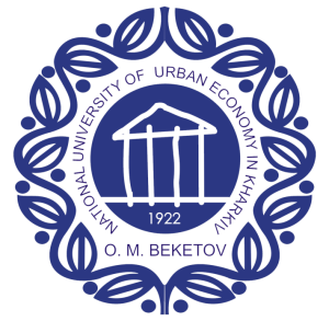 Logo of National University of Urban Economy in Kharkiv 