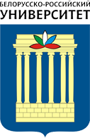 Logo of the Belarusian-Russian University 